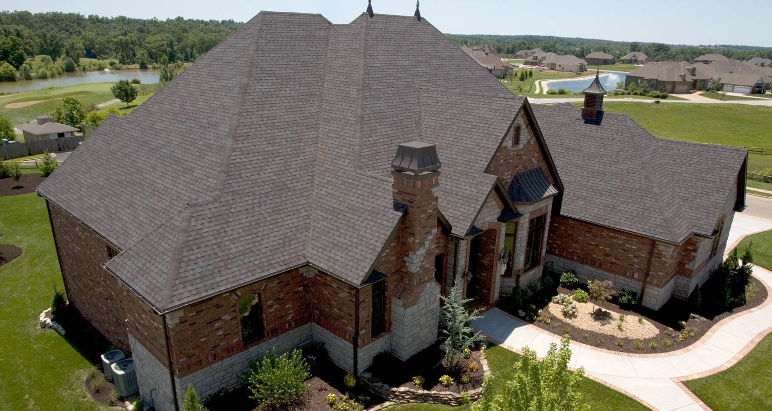 Large House with Tamko Titan XL shingles